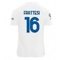 Inter Milan Davide Frattesi #16 Bortedrakt 2023-24 Kortermet